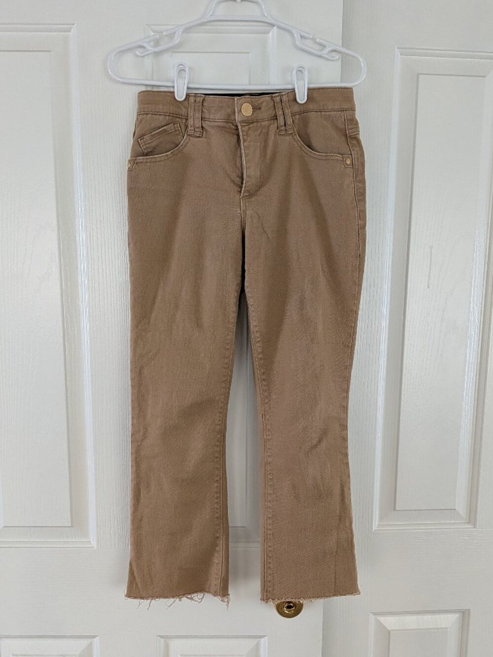 Wit & Wisdom Tan Absolute Raw Bootcut Denim Pants - Size 2